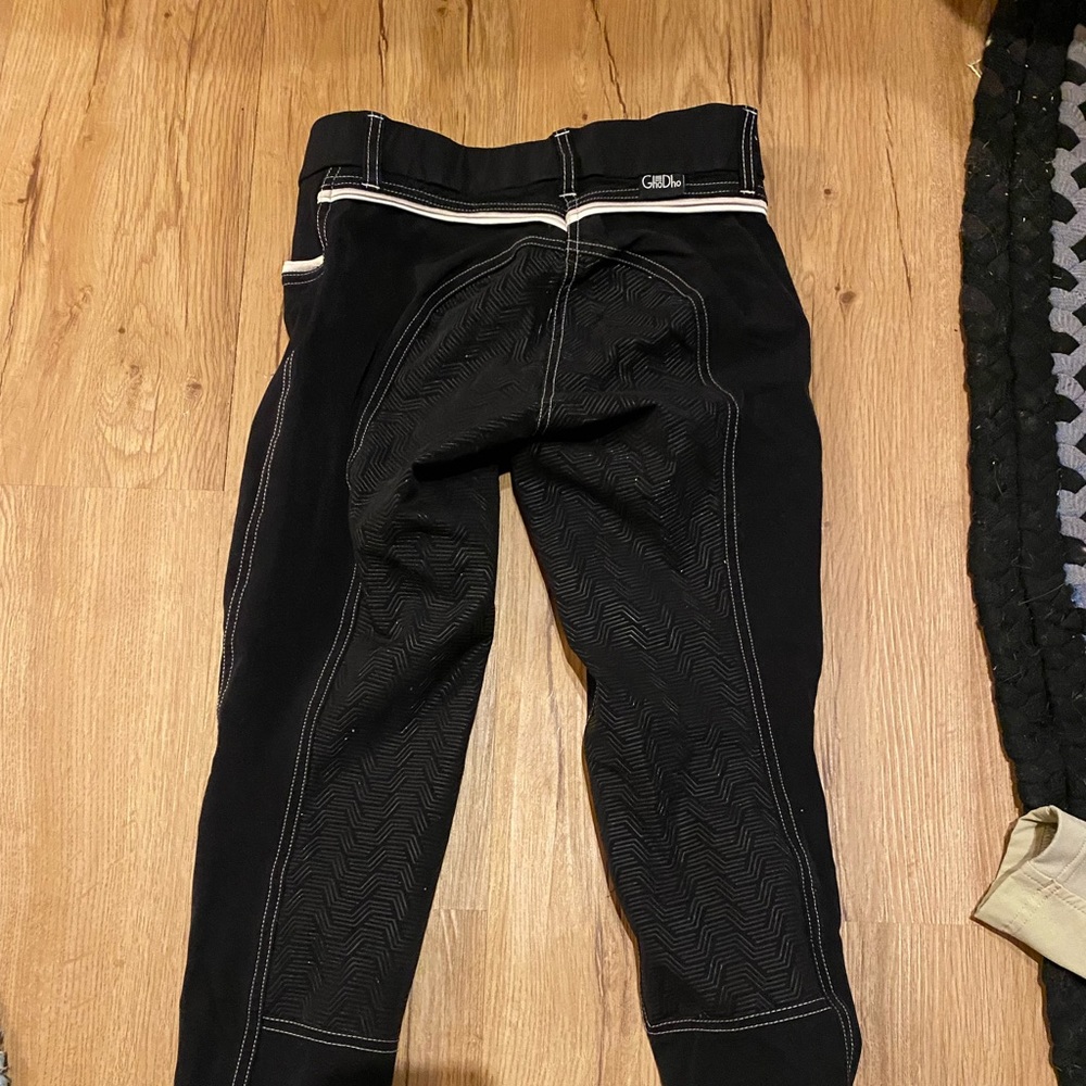 Black full seat ghodho breeches